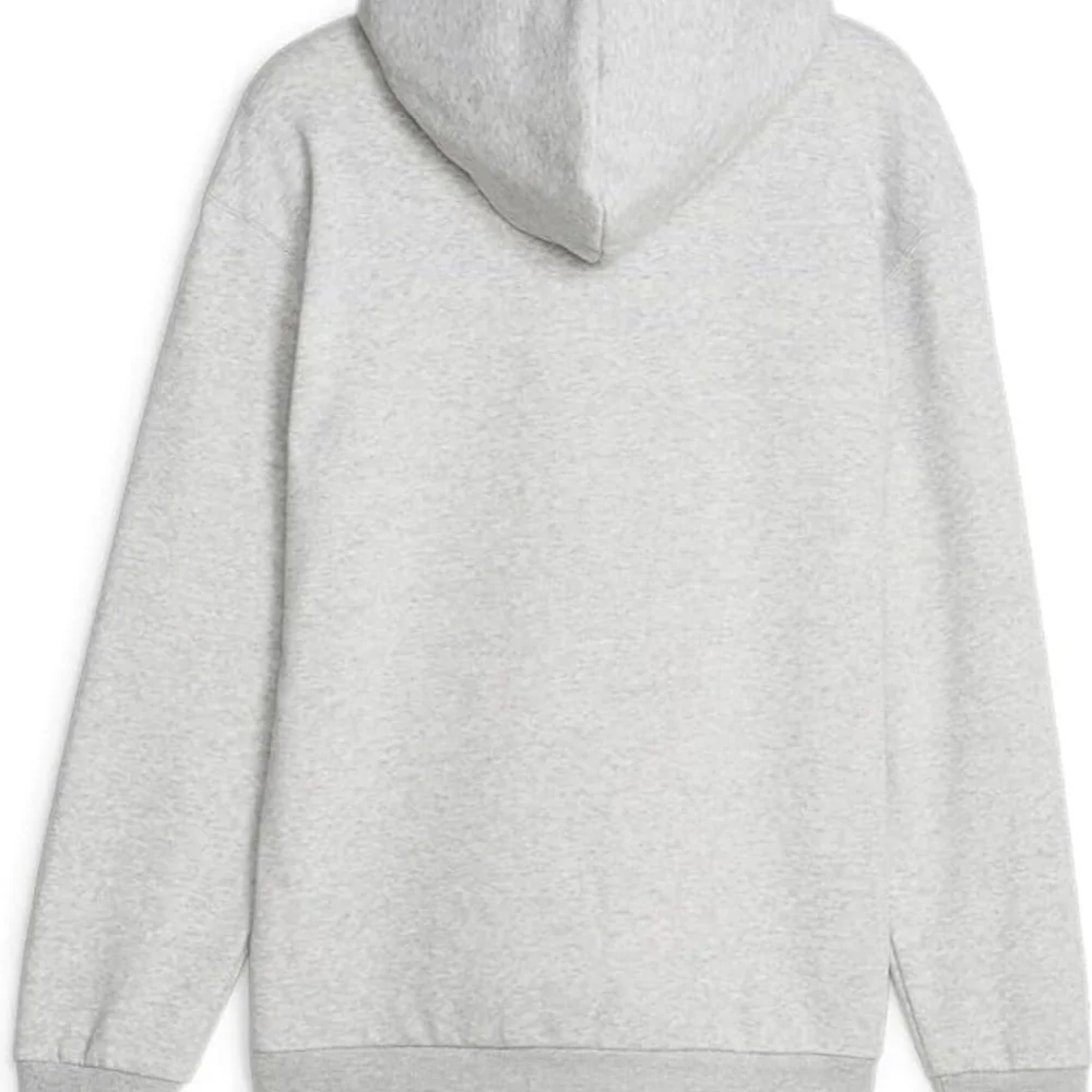 NWOT PUMA Men's Squad Light Grey Heather Hoodie Sweater Size S MSRP $60 - Picture 4 of 4